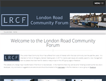 Tablet Screenshot of londonroad.info